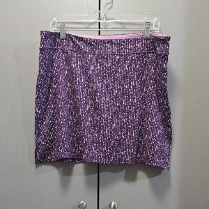 Tranquility by Colorado Clothing Purple Mini Skirt